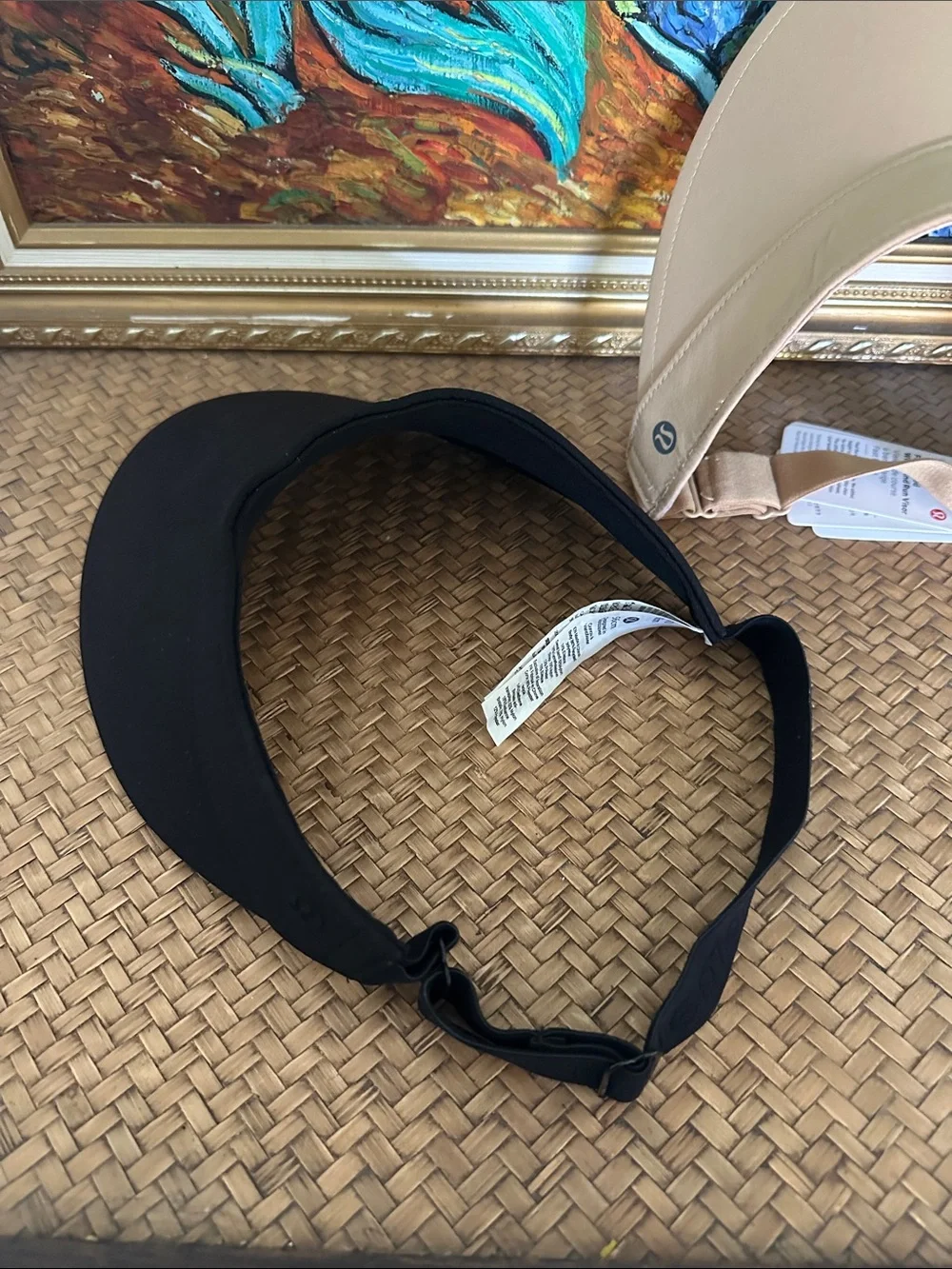 Lululemon Women’s Sun Visor - Nude and Black